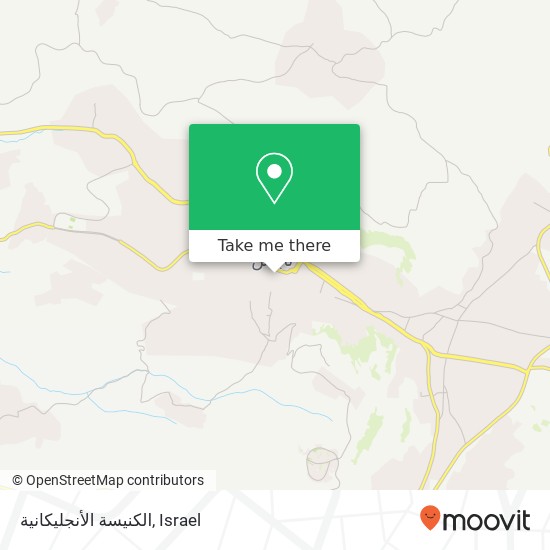 الكنيسة الأنجليكانية map