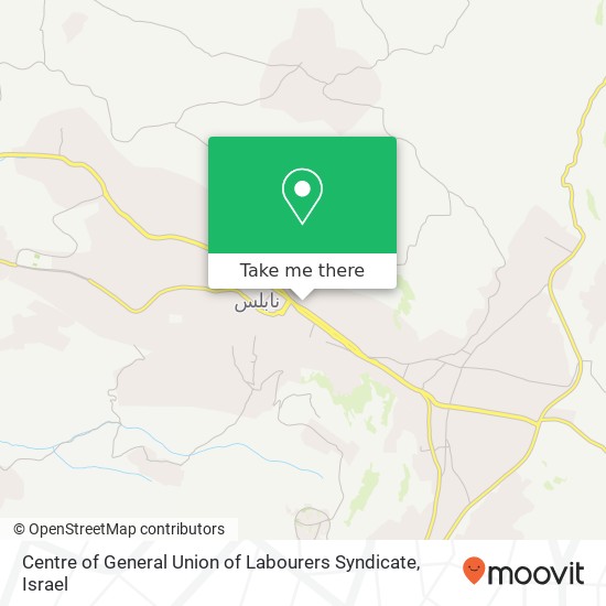 Centre of General Union of Labourers Syndicate map