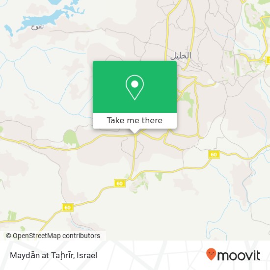 Maydān at Taḩrīr map