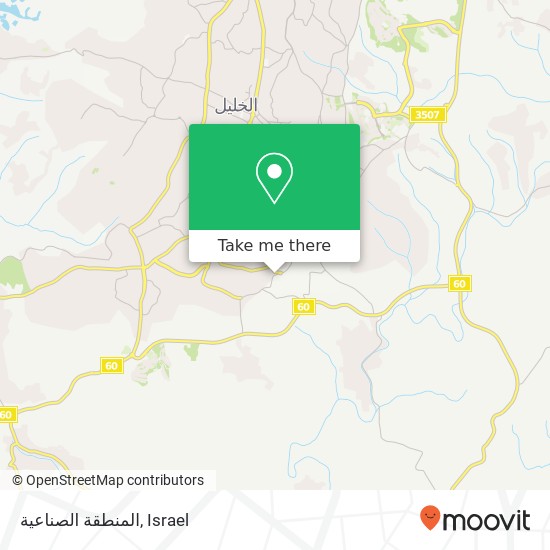 المنطقة الصناعية map