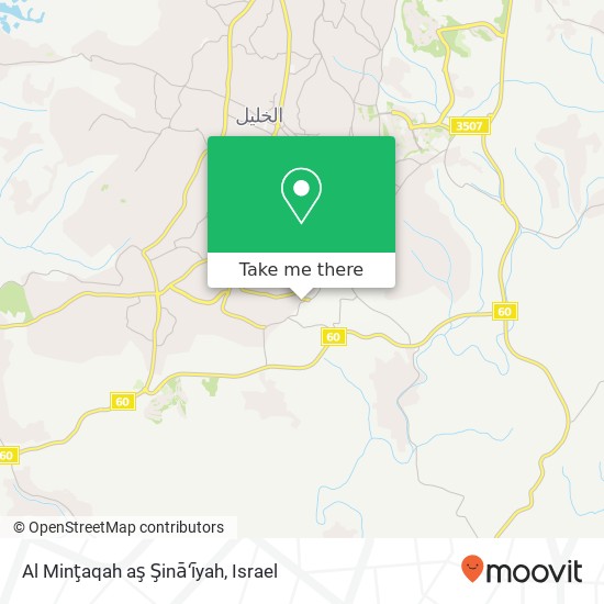 Карта Al Minţaqah aş Şinā‘īyah