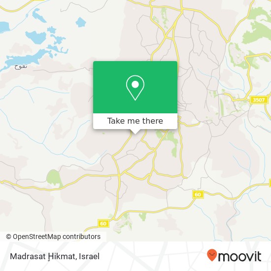 Madrasat Ḩikmat map