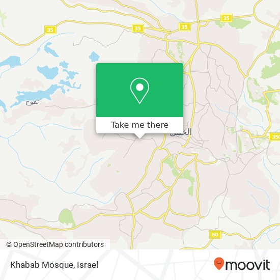 Khabab Mosque map