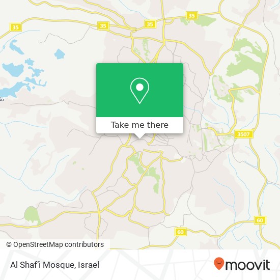Al Shaf’i Mosque map