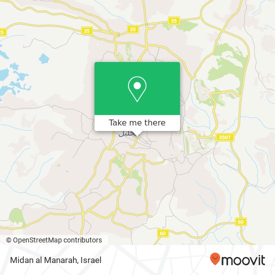 Midan al Manarah map