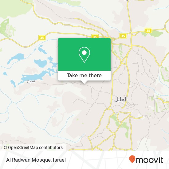 Al Radwan Mosque map