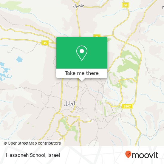 Hassoneh School map