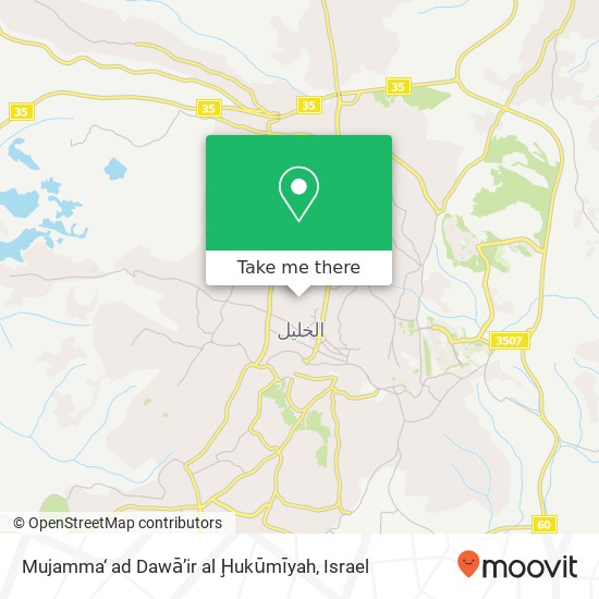 Карта Mujamma‘ ad Dawā’ir al Ḩukūmīyah