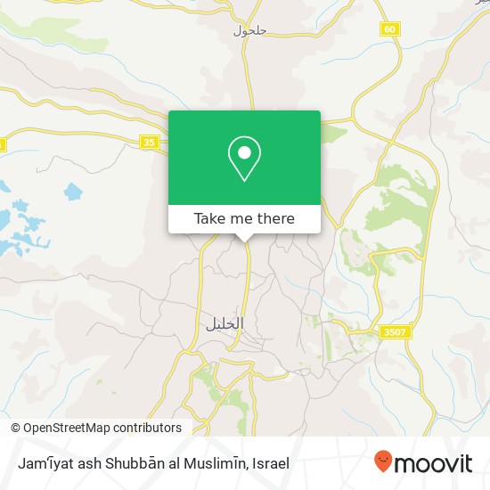 Jam‘īyat ash Shubbān al Muslimīn map