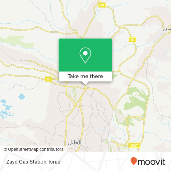 Карта Zayd Gas Station