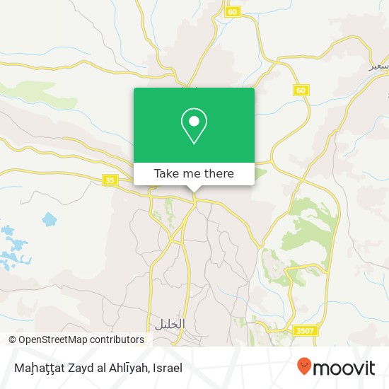 Maḩaţţat Zayd al Ahlīyah map