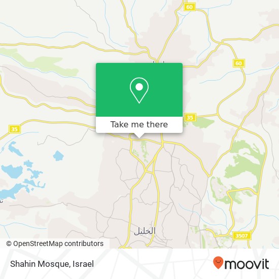 Shahin Mosque map