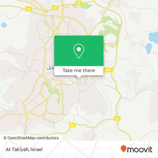 At Takīyah map