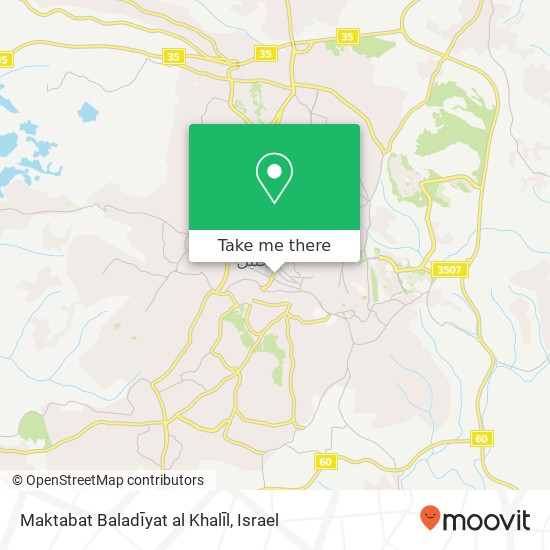 Maktabat Baladīyat al Khalīl map