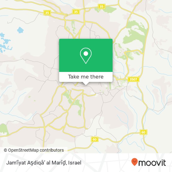 Карта Jam‘īyat Aşdiqā’ al Marīḑ