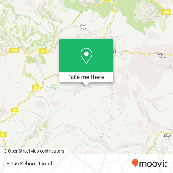 Ertas School map