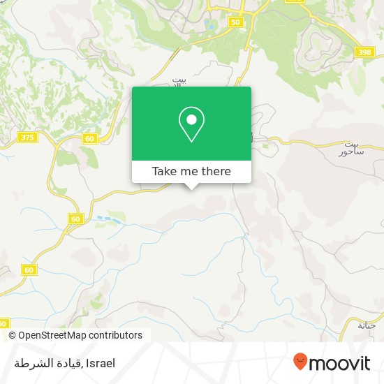 قيادة الشرطة map