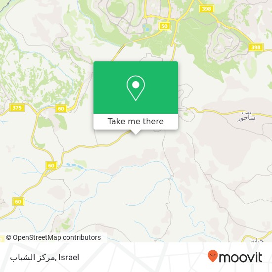 مركز الشباب map