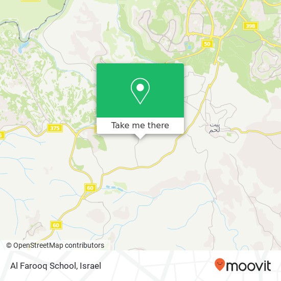 Карта Al Farooq School