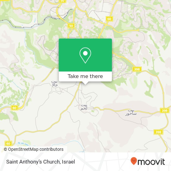 Карта Saint Anthony’s Church