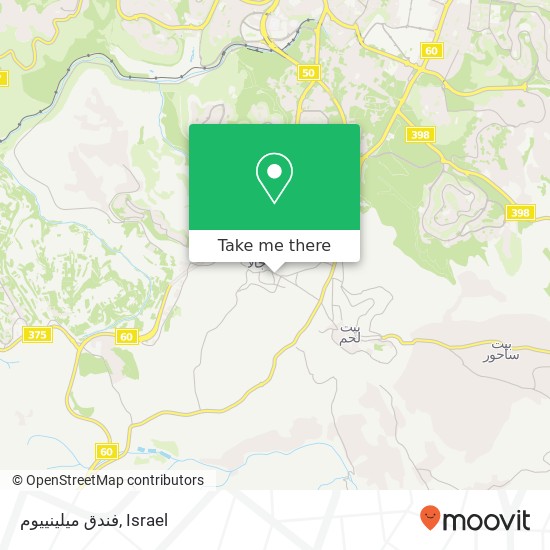 فندق ميلينييوم map