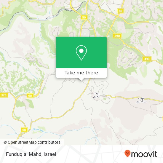 Funduq al Mahd map