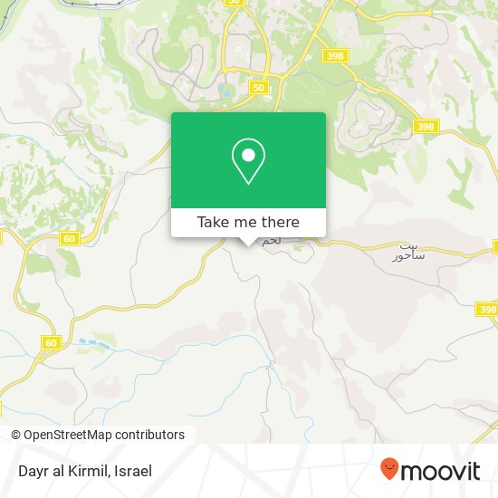 Карта Dayr al Kirmil