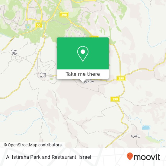 Карта Al Istiraha Park and Restaurant