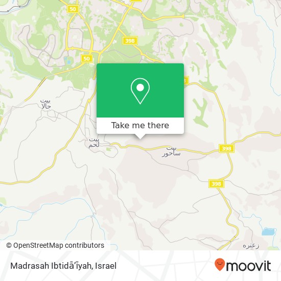 Madrasah Ibtidā’īyah map