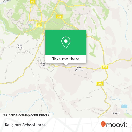 Карта Religious School