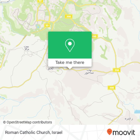 Roman Catholic Church map