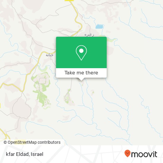 kfar Eldad map