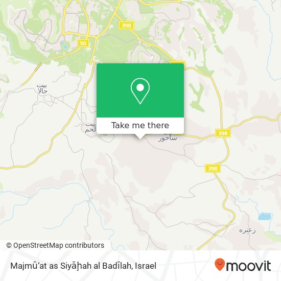 Majmū‘at as Siyāḩah al Badīlah map