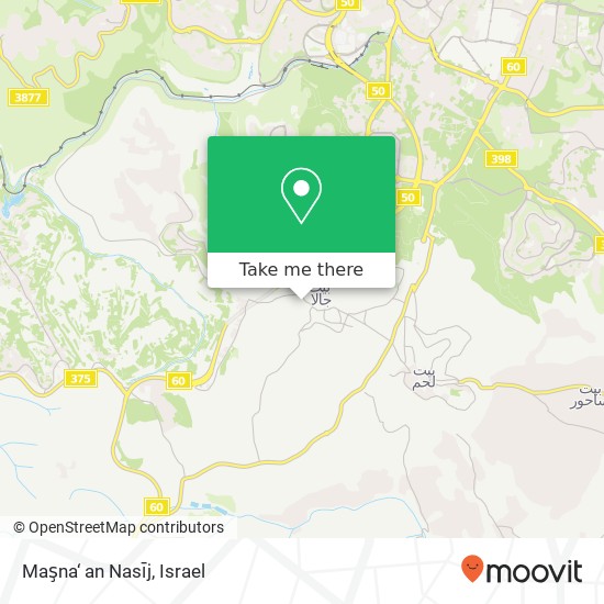 Maşna‘ an Nasīj map