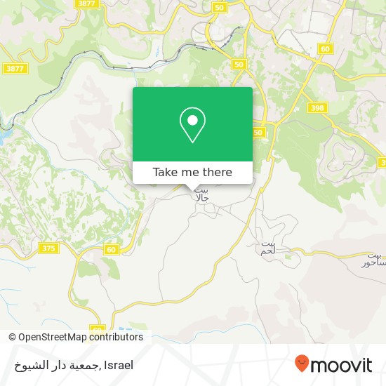 جمعية دار الشيوخ map