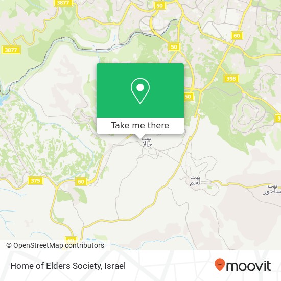 Home of Elders Society map