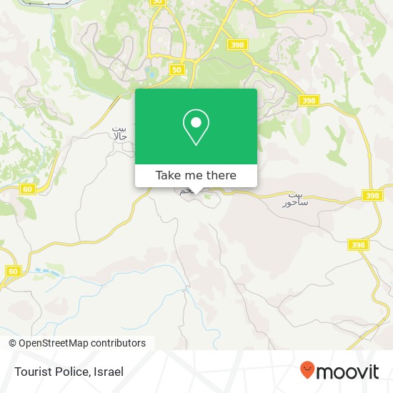 Tourist Police map