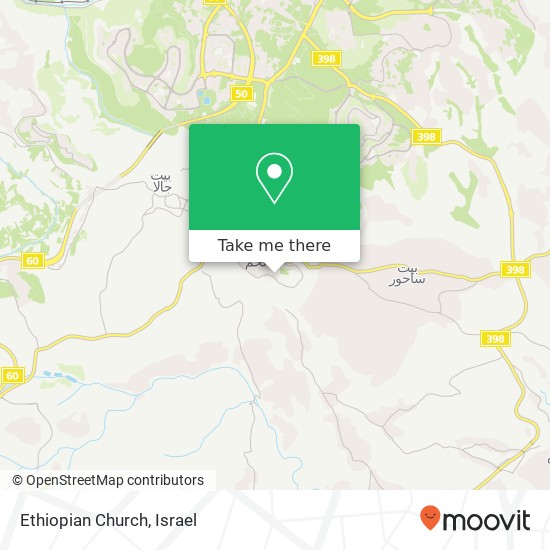 Ethiopian Church map