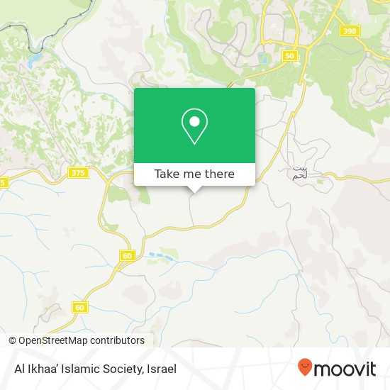Карта Al Ikhaa’ Islamic Society