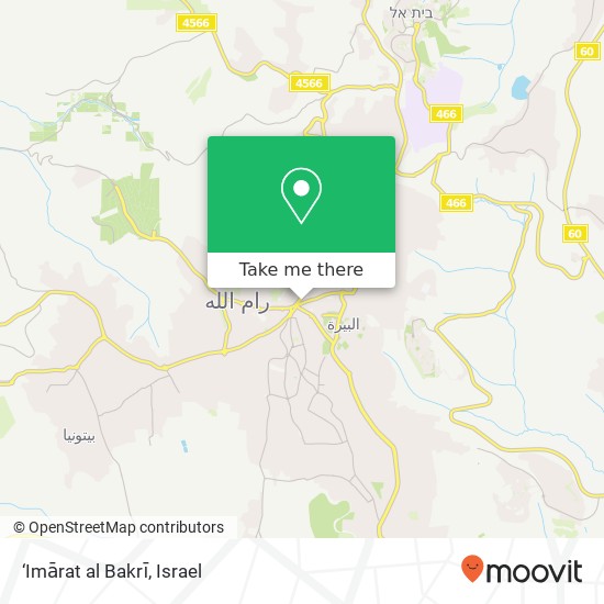 Карта ‘Imārat al Bakrī
