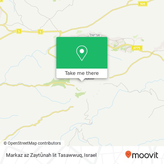 Markaz az Zaytūnah lit Tasawwuq map