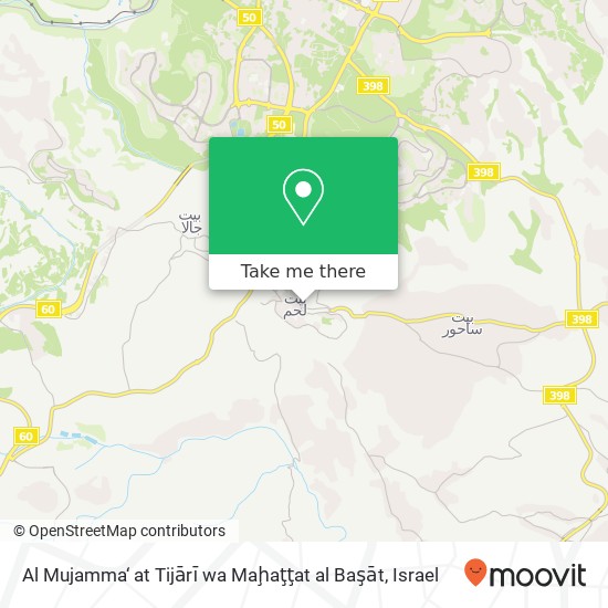 Al Mujamma‘ at Tijārī wa Maḩaţţat al Başāt map