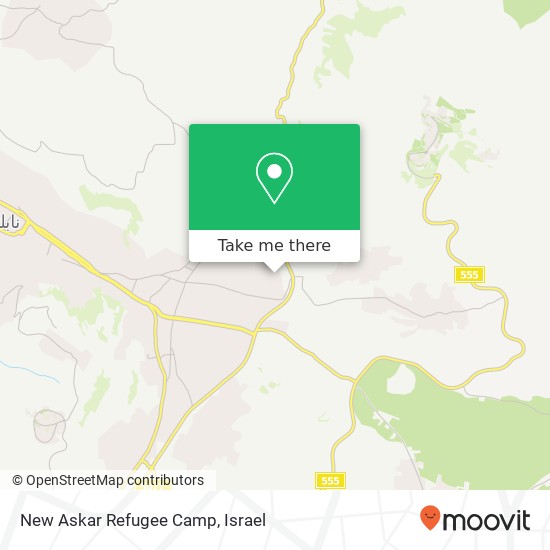 New Askar Refugee Camp map