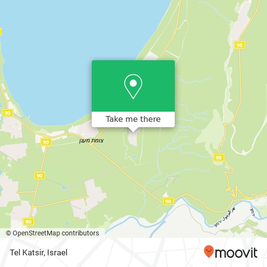 Карта Tel Katsir