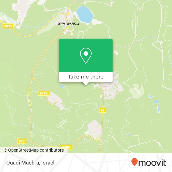 Ouâdi Machra map