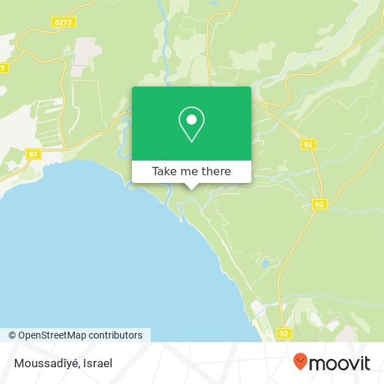 Moussadîyé map