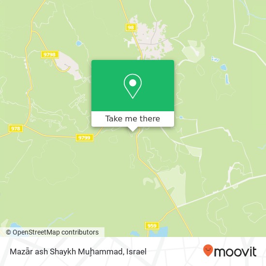 Mazār ash Shaykh Muḩammad map
