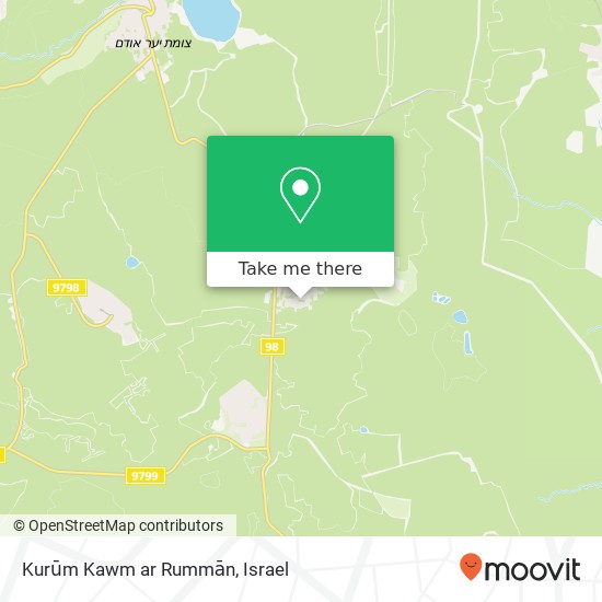 Kurūm Kawm ar Rummān map