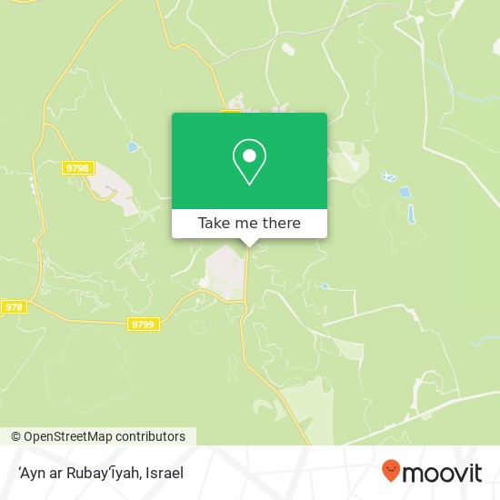 ‘Ayn ar Rubay‘īyah map