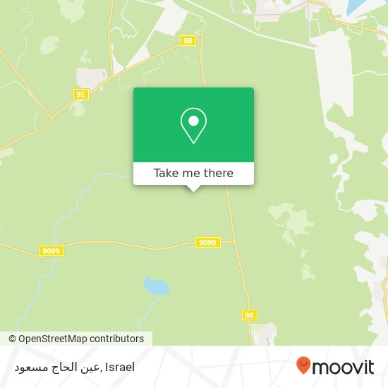 عين الحاج مسعود map